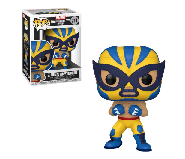 Funko POP POP Marvel: Luchadores - Wolverine - 686913 - zdjęcie